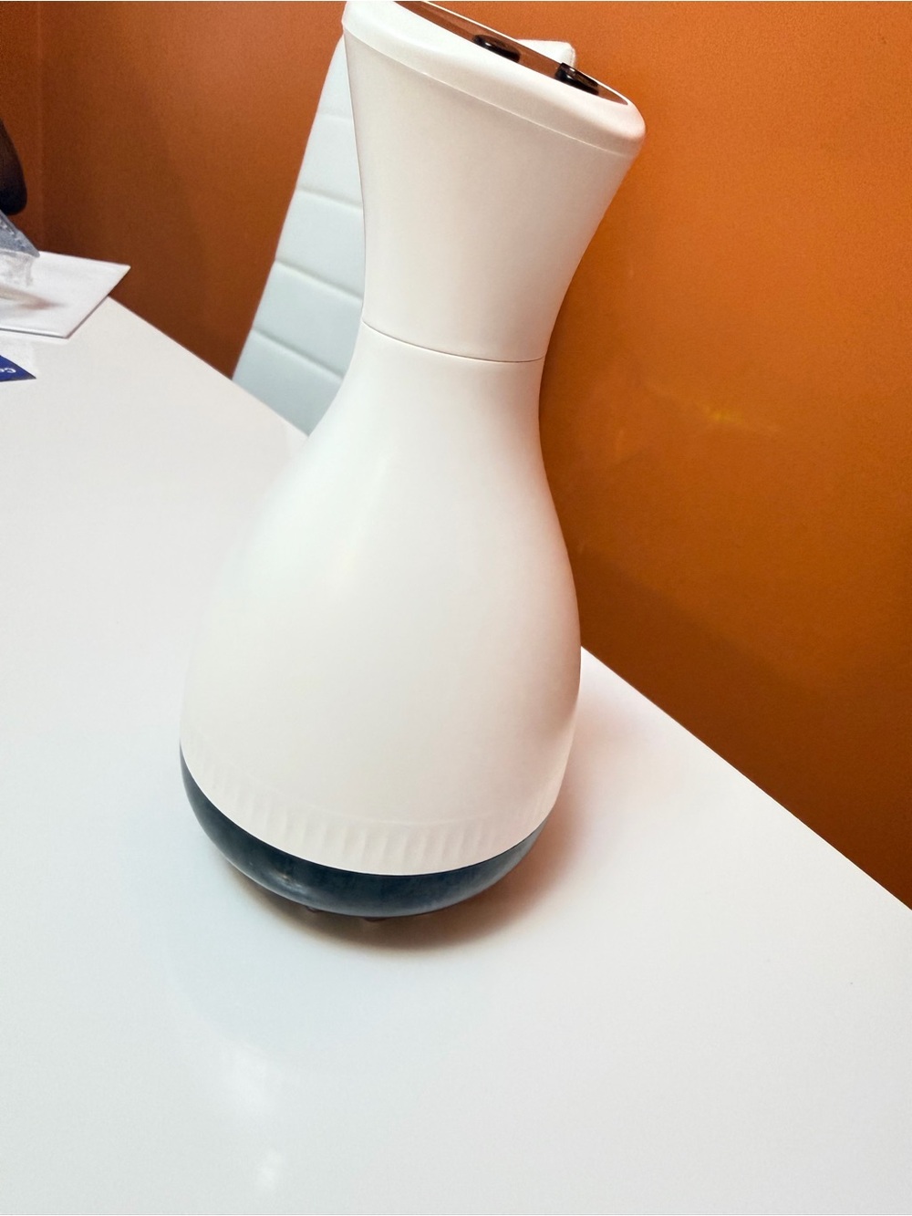 White Modern Decorative Table Vase - Home Accents